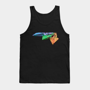 Colored Paper Planes Tank Top